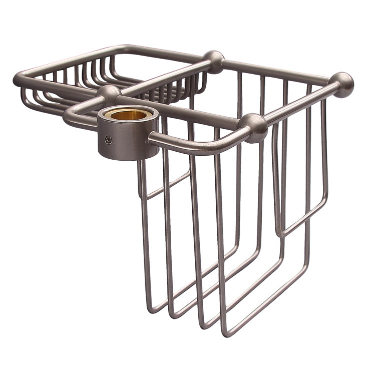Rebrilliant Wangaratta Tension Pole Shower Caddy Wayfair